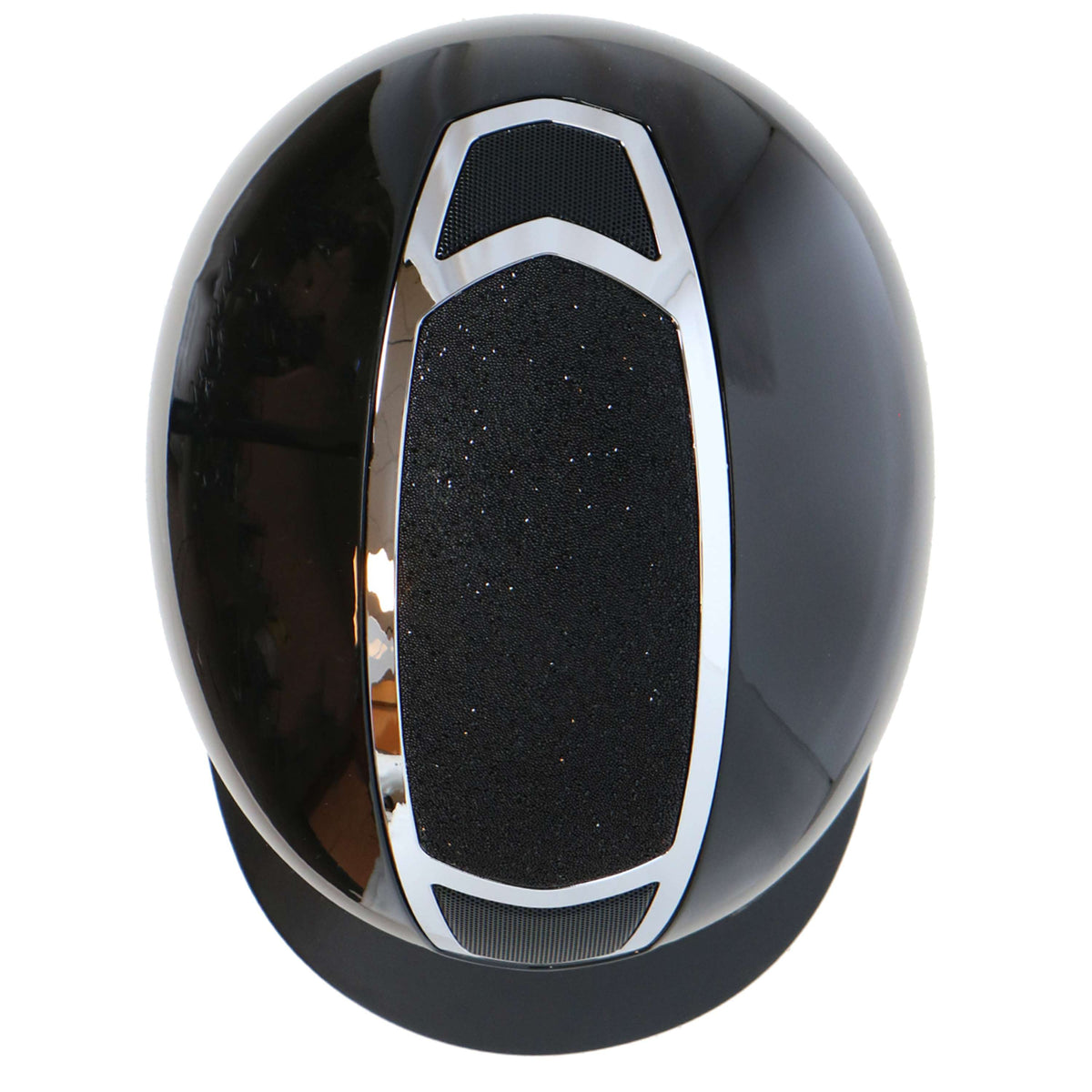 Harry's Horse Casco de Seguridad Matterhorn Sparkle Negro/Plata