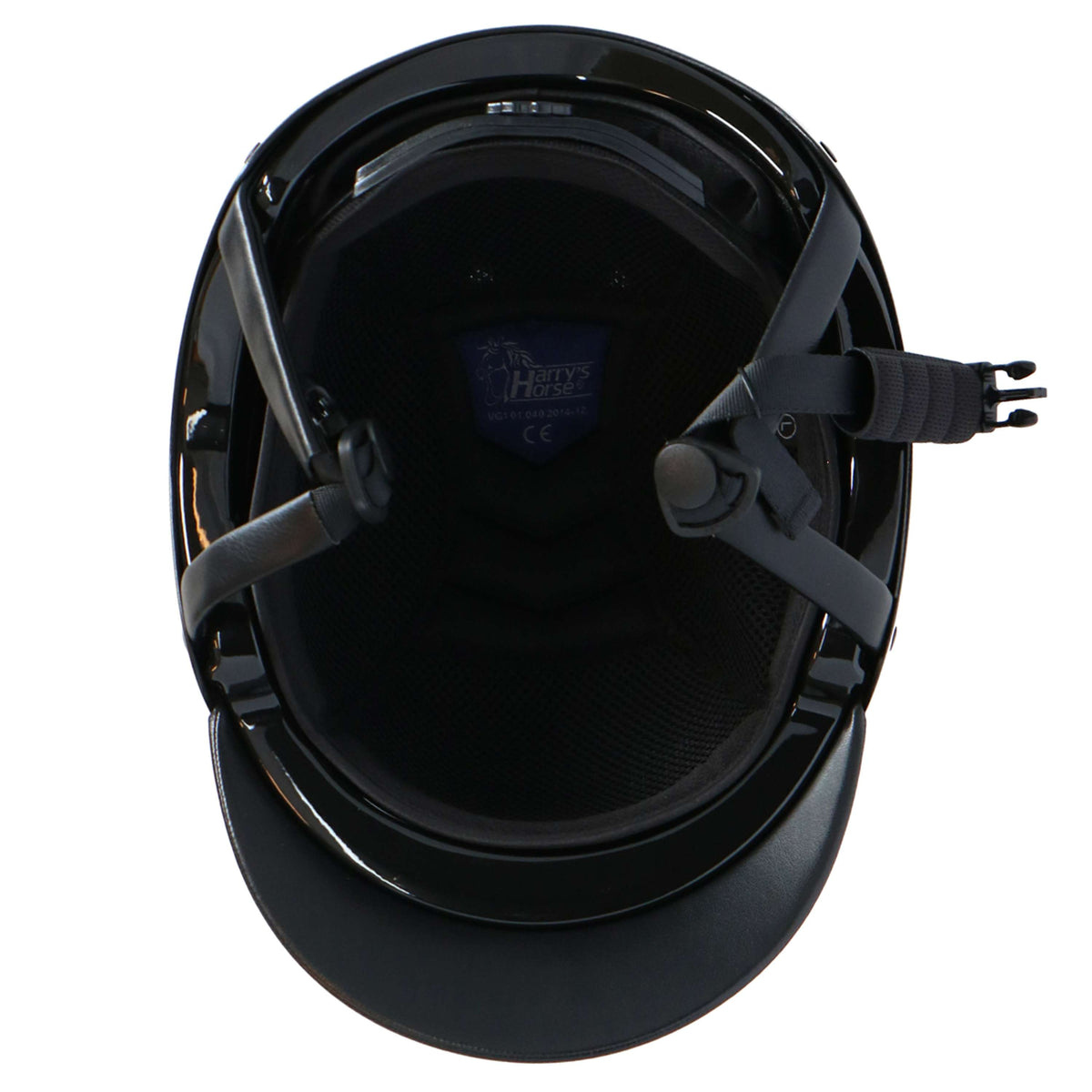 Harry's Horse Casco de Seguridad Matterhorn Sparkle Negro/Plata
