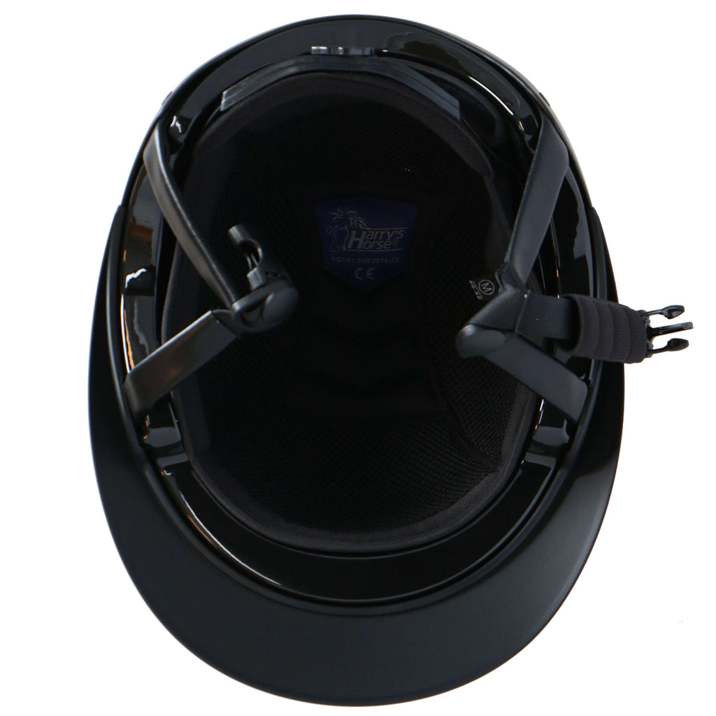 Harry's Horse Casco de Seguridad Mont Blanc Glossy Negro