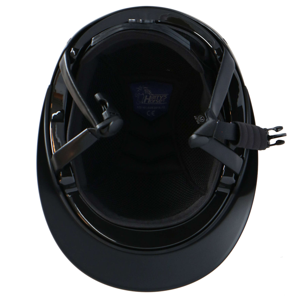Harry's Horse Casco de Seguridad Mont Blanc Glossy Negro