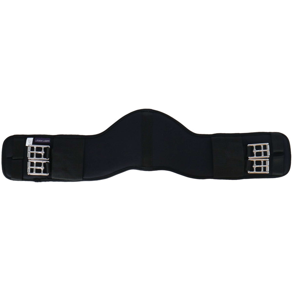 Harry's Horse Cincha de doma FreeFit Memoryfoam Negro