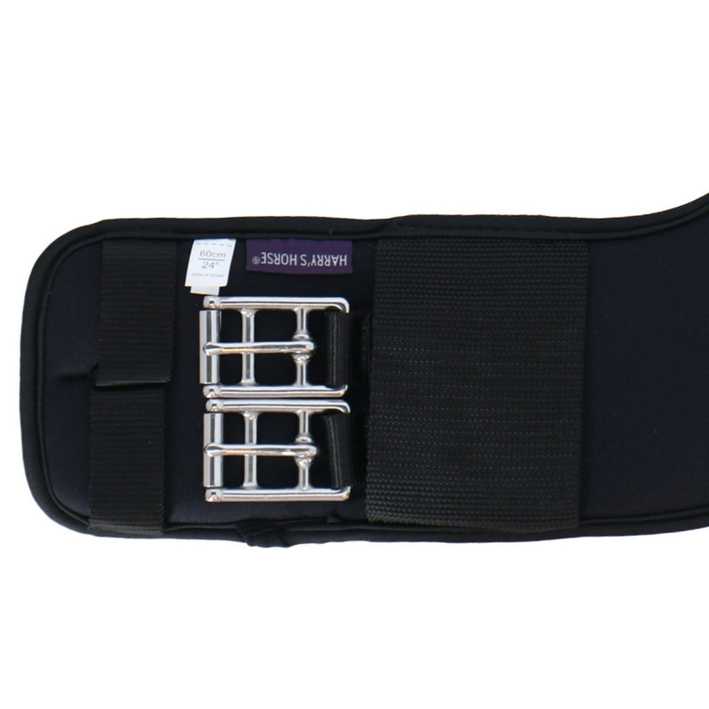 Harry's Horse Cincha de doma FreeFit Memoryfoam Negro