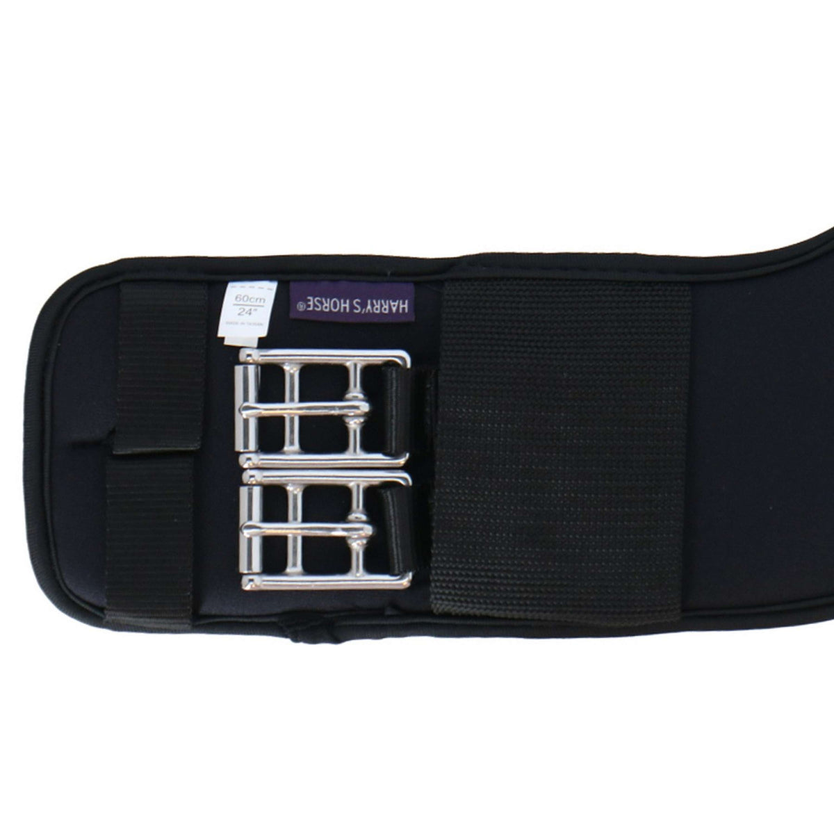 Harry's Horse Cincha de doma FreeFit Memoryfoam Negro