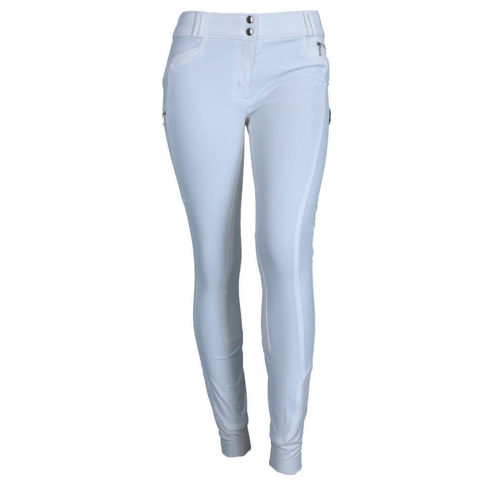 Covalliero Pantalón de Equitación Detroit LS Mujer Blanco