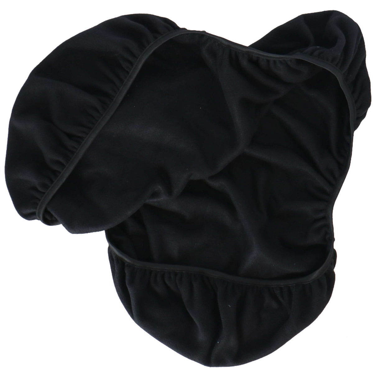 EQUITHÈME Funda de Sillín Polar Fleece Negro