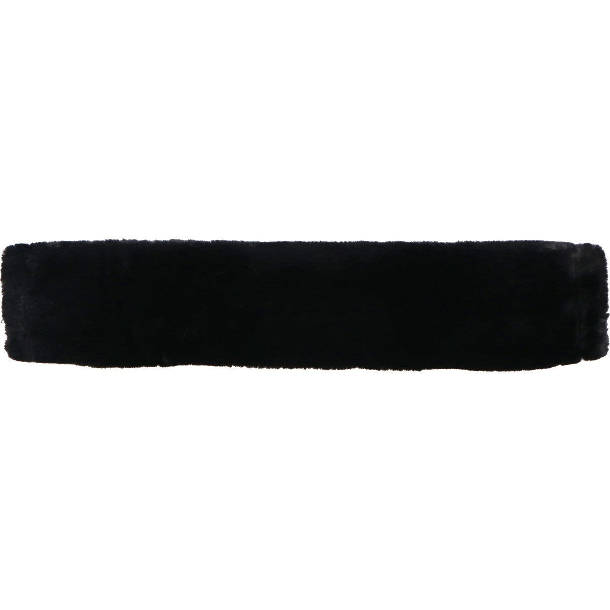 EQUITHÈME Cubierta de Piel para Cincha Teddy Negro