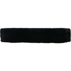EQUITHÈME Cubierta de Piel para Cincha Teddy Negro