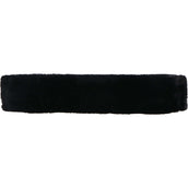 EQUITHÈME Cubierta de Piel para Cincha Teddy Negro