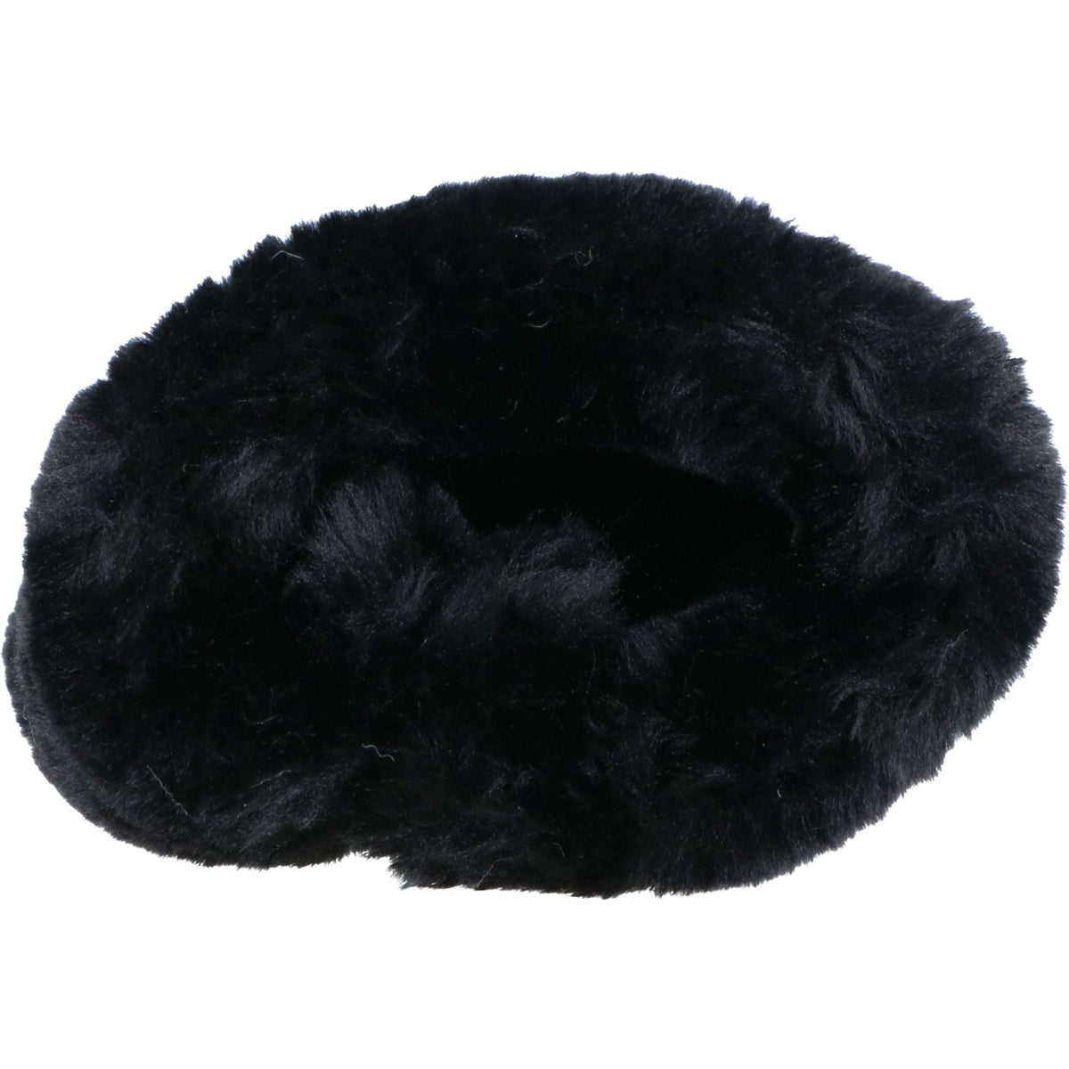 EQUITHÈME Cubierta de Piel para Cincha Teddy Negro