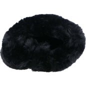 EQUITHÈME Cubierta de Piel para Cincha Teddy Negro