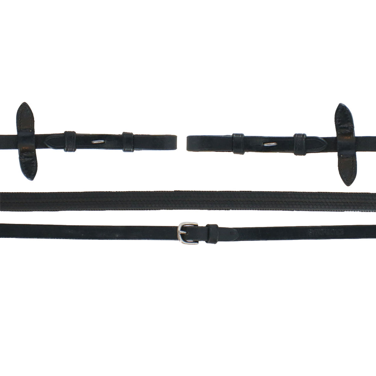 Eric Thomas Riendas Pro Español: Caucho 13mm Negro