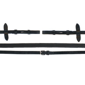 Eric Thomas Riendas Pro Español: Caucho 13mm Negro