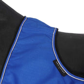EQUITHÈME Manta de ejercicio Tyrex 1200D Fleece Azul/Negro