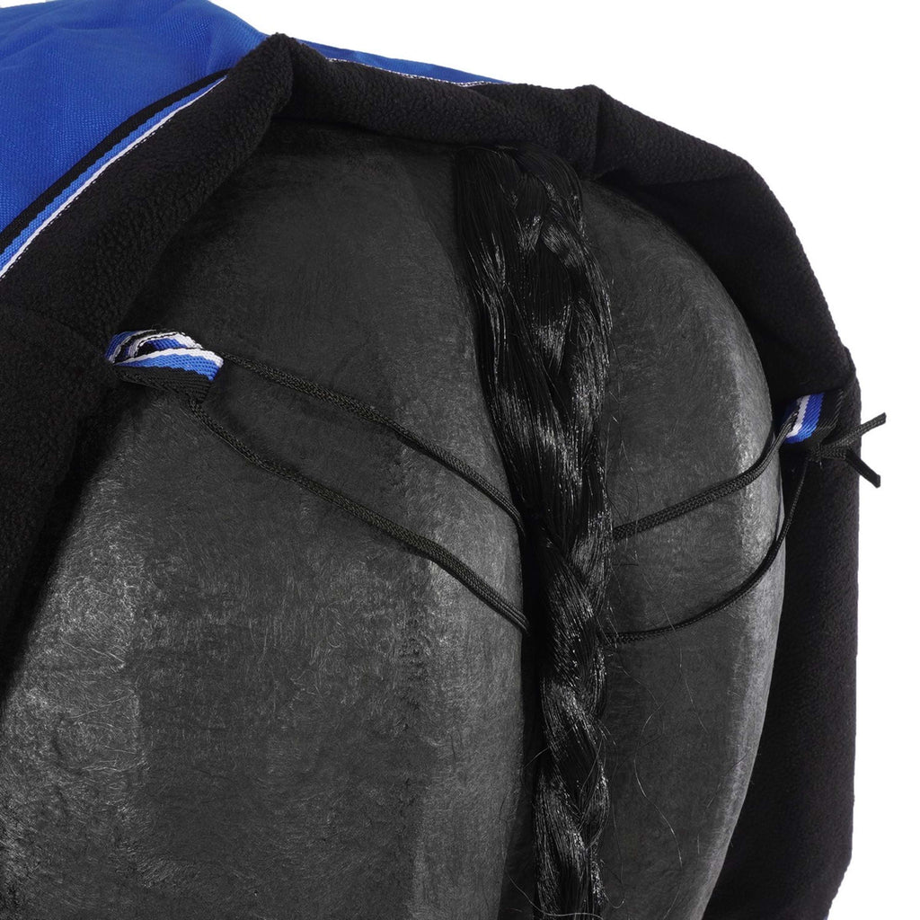 EQUITHÈME Manta de ejercicio Tyrex 1200D Fleece Azul/Negro