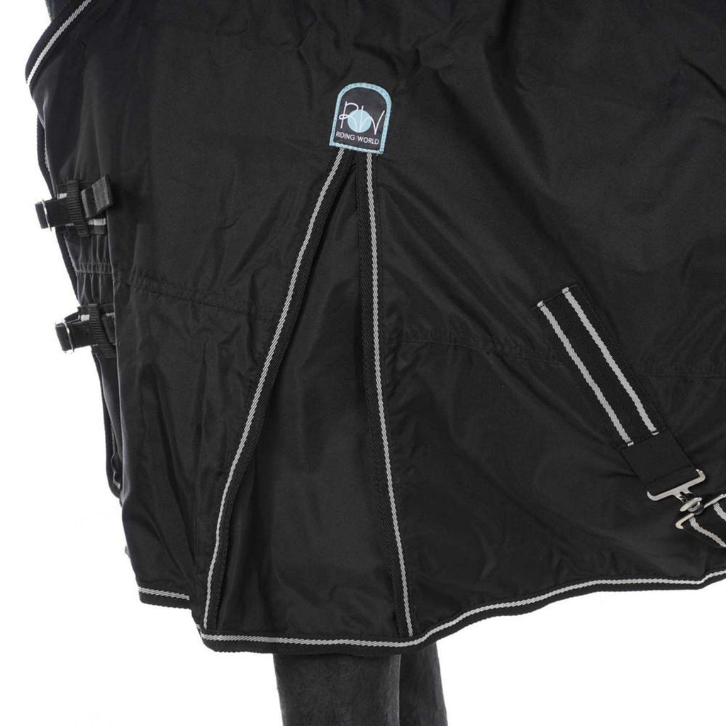 Riding World Manta Impermeable Oxford 300D Fleece 0g Negro