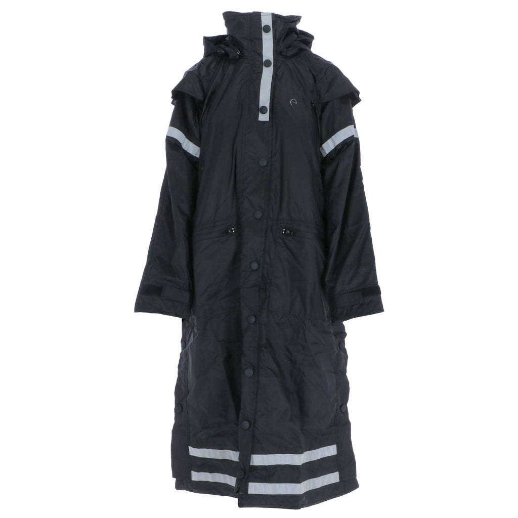 EQUITHÈME Abrigo de lluvia Ridercoat Negro