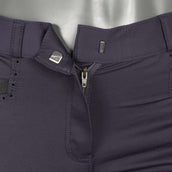 EQUITHÈME Pantalón de Equitación Safir Rodilleras de Silicona Azul marino/Negro