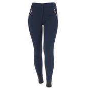 EQUITHÈME Pantalón de Equitación Kenya Rodilleras de Silicona Azul Marino