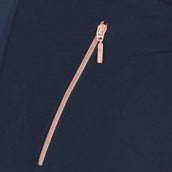 EQUITHÈME Pantalón de Equitación Kenya Rodilleras de Silicona Azul Marino