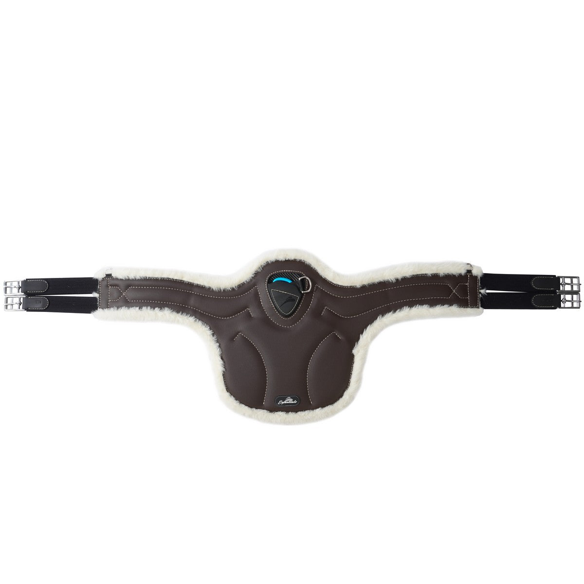 eQuick Cincha ES Jumping Stud Fluffy Marron