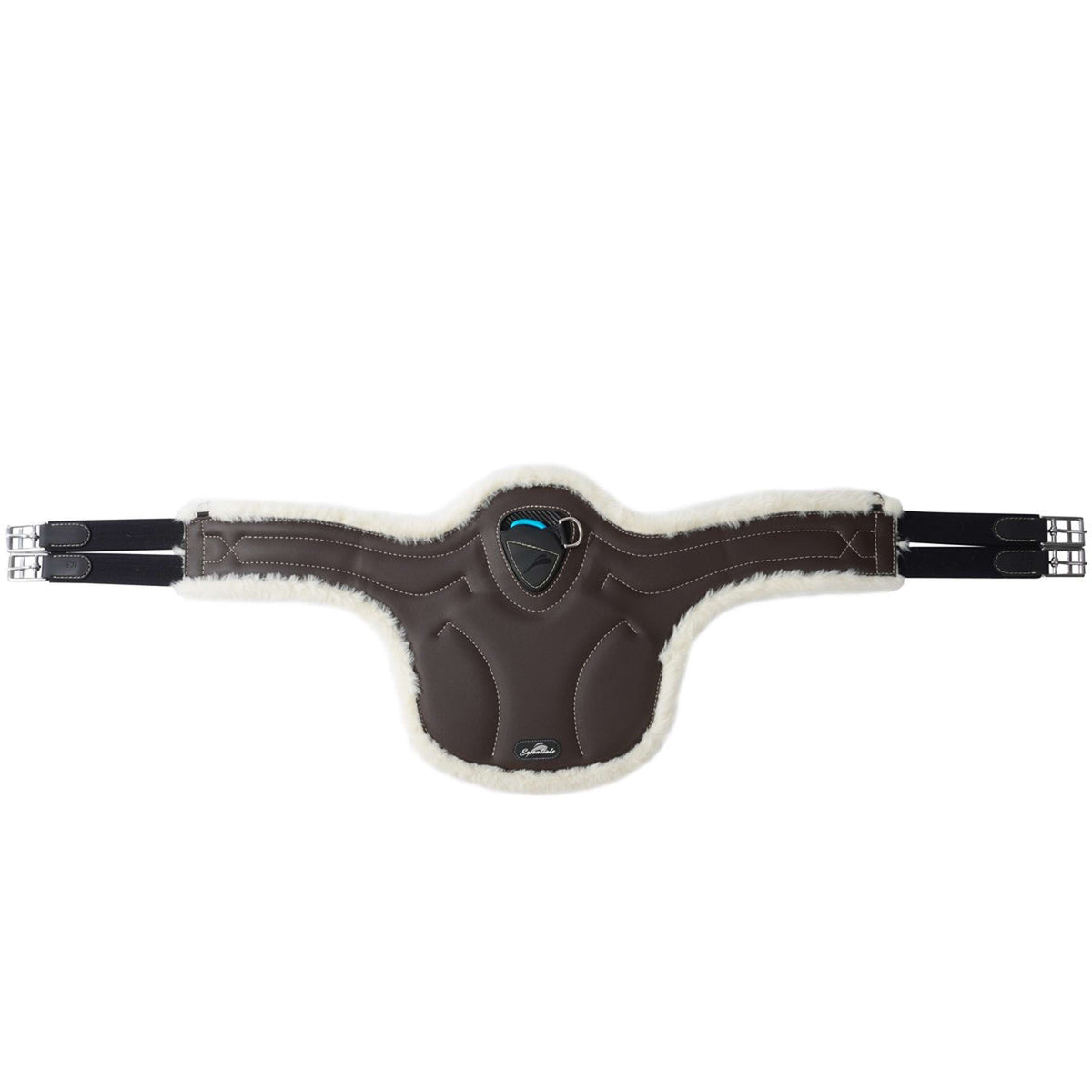 eQuick Cincha ES Jumping Stud Fluffy Marron