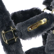 Kentucky Horsewear Cabezada Sheepskin Gris