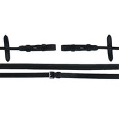 Schockemöhle Riendas Champions Collection Laced Negro/Plata