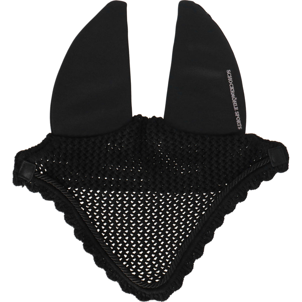 Schockemöhle Bonete para Orejas Air Silent Negro