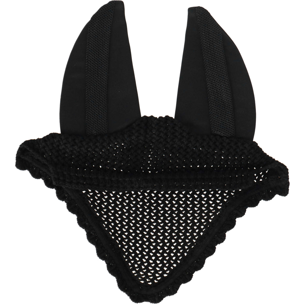 Schockemöhle Bonete para Orejas Air Silent Negro