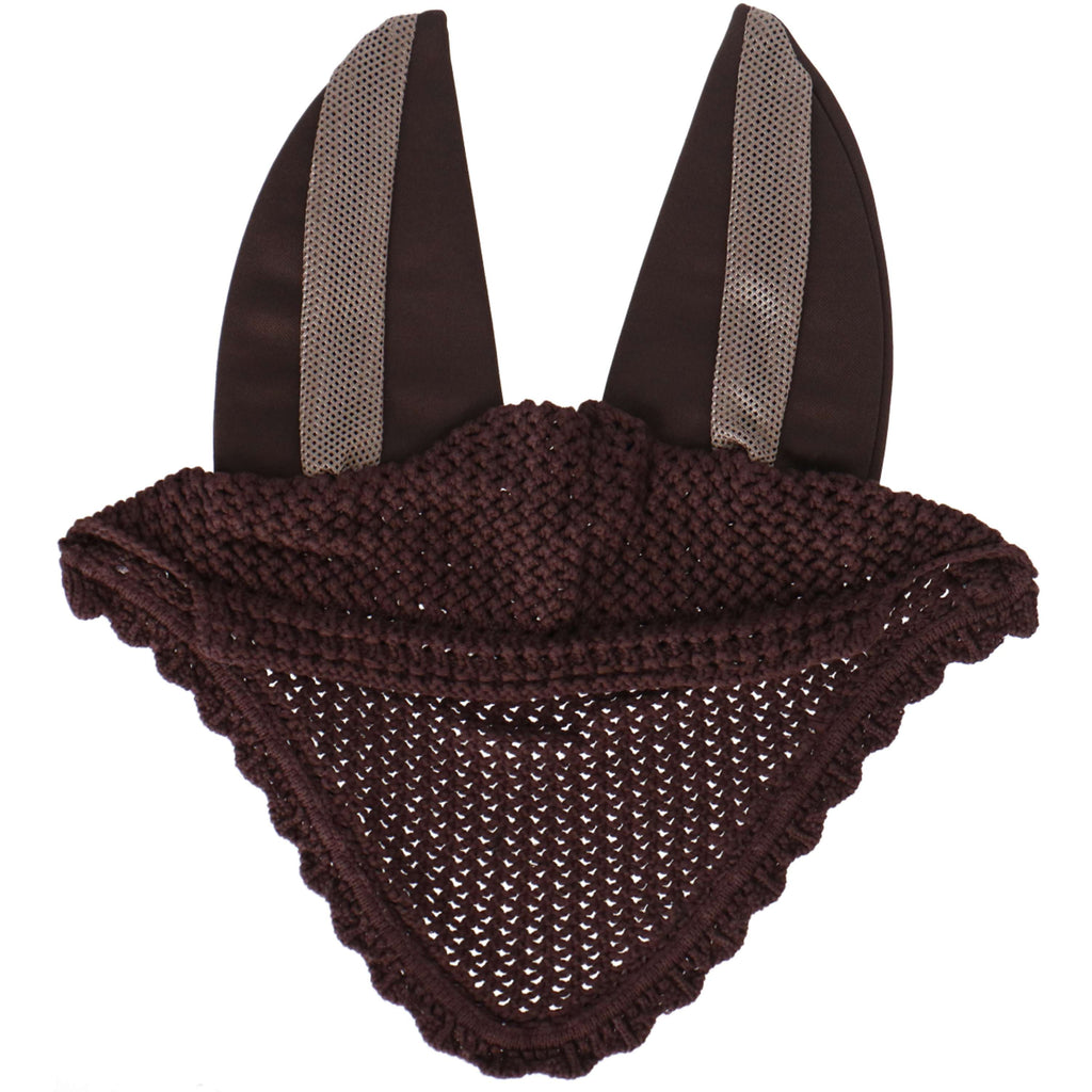 Schockemöhle Bonete para Orejas Air Silent Chocolate