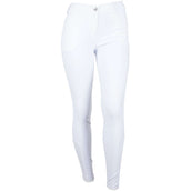Schockemöhle Pantalón de Equitación Equinox Chayenne Full Grip Blanco