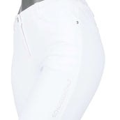 Schockemöhle Pantalón de Equitación Equinox Chayenne Full Grip Blanco