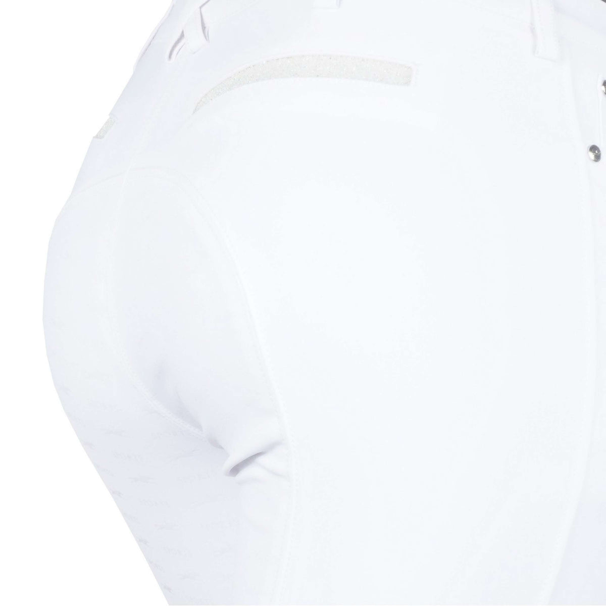 Schockemöhle Pantalón de Equitación Equinox Chayenne Full Grip Blanco