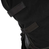 Harry's Horse Manta de Forro Polar con Cuello Enrollable Negro