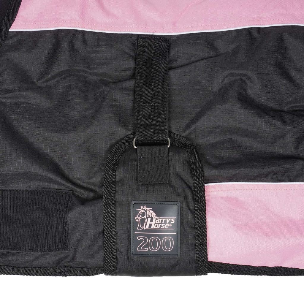 Harry's Horse Manta para Potro TwoTone Negro