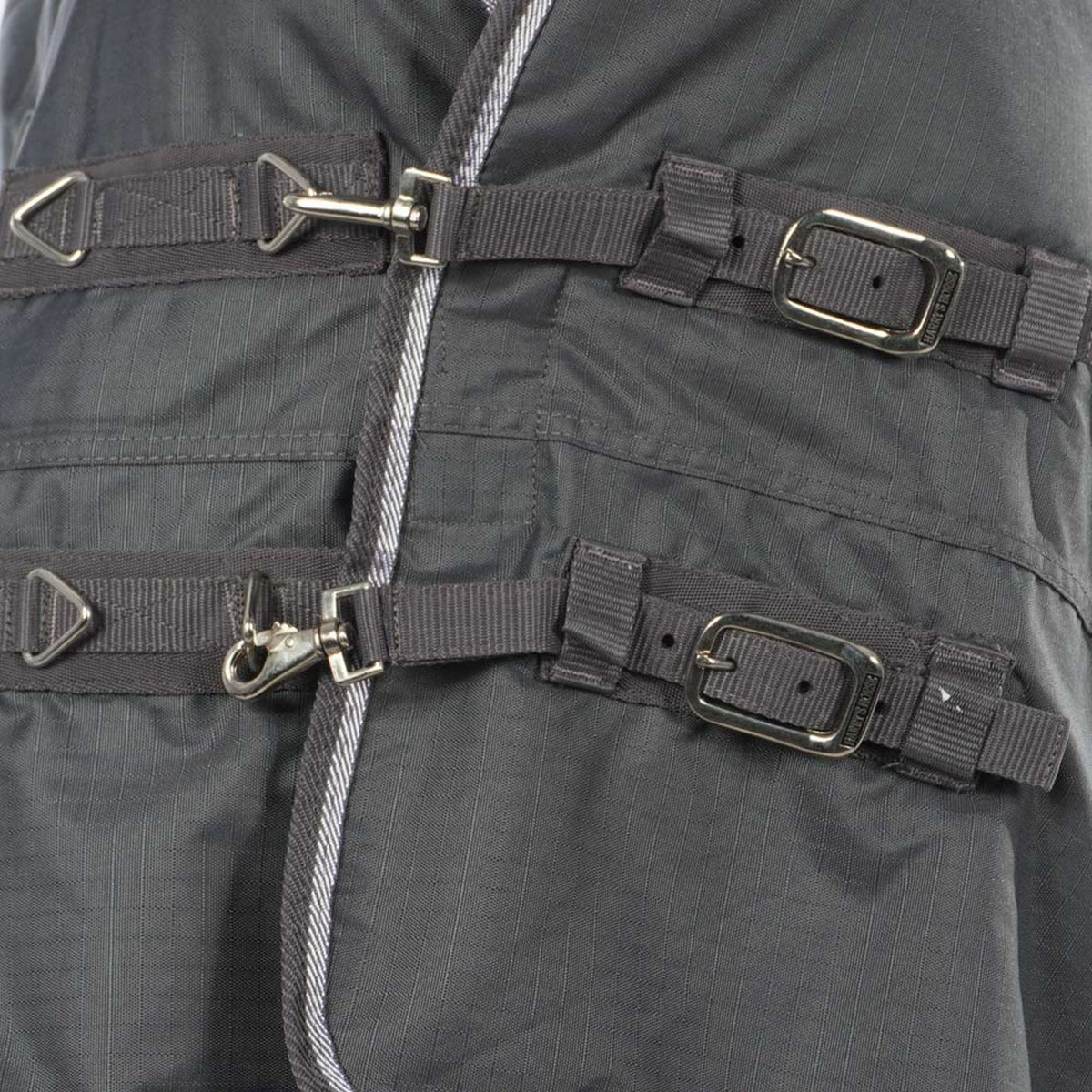 Harry's Horse Alfombra de Exterior Thor 200g con cuello Ebano