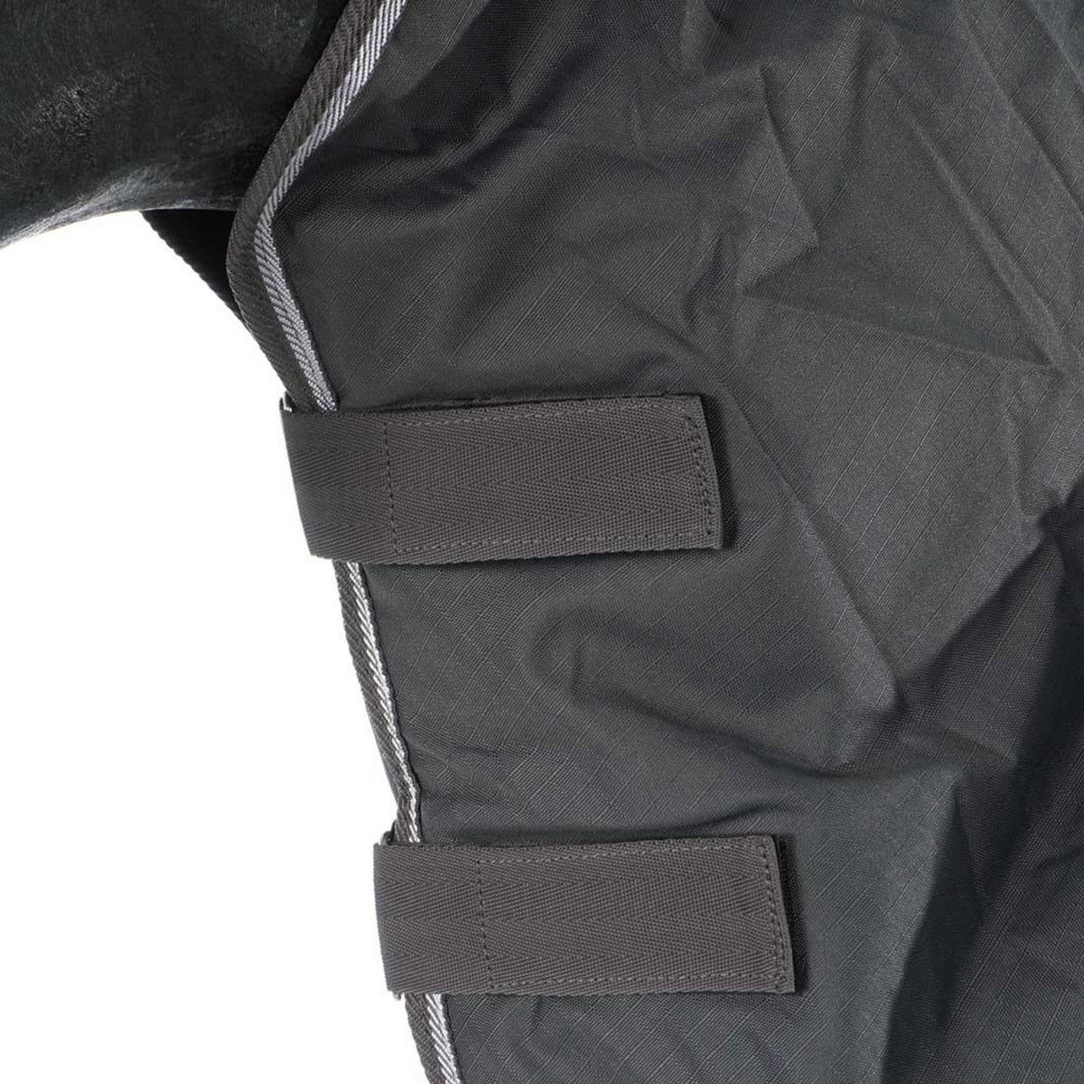 Harry's Horse Alfombra de Exterior Thor 200g con cuello Ebano