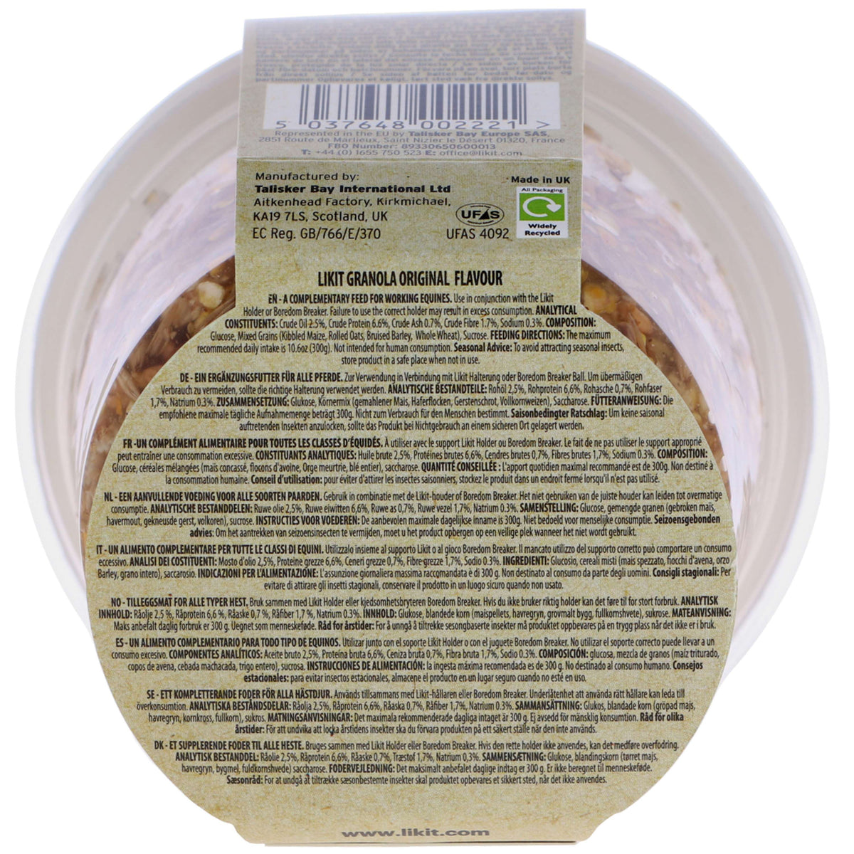 Likit Piedra de Lamer Little Multigrain
