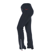 Catago Pantalones Jodhpur. Solrun Softshell Asiento de Silicona Negro