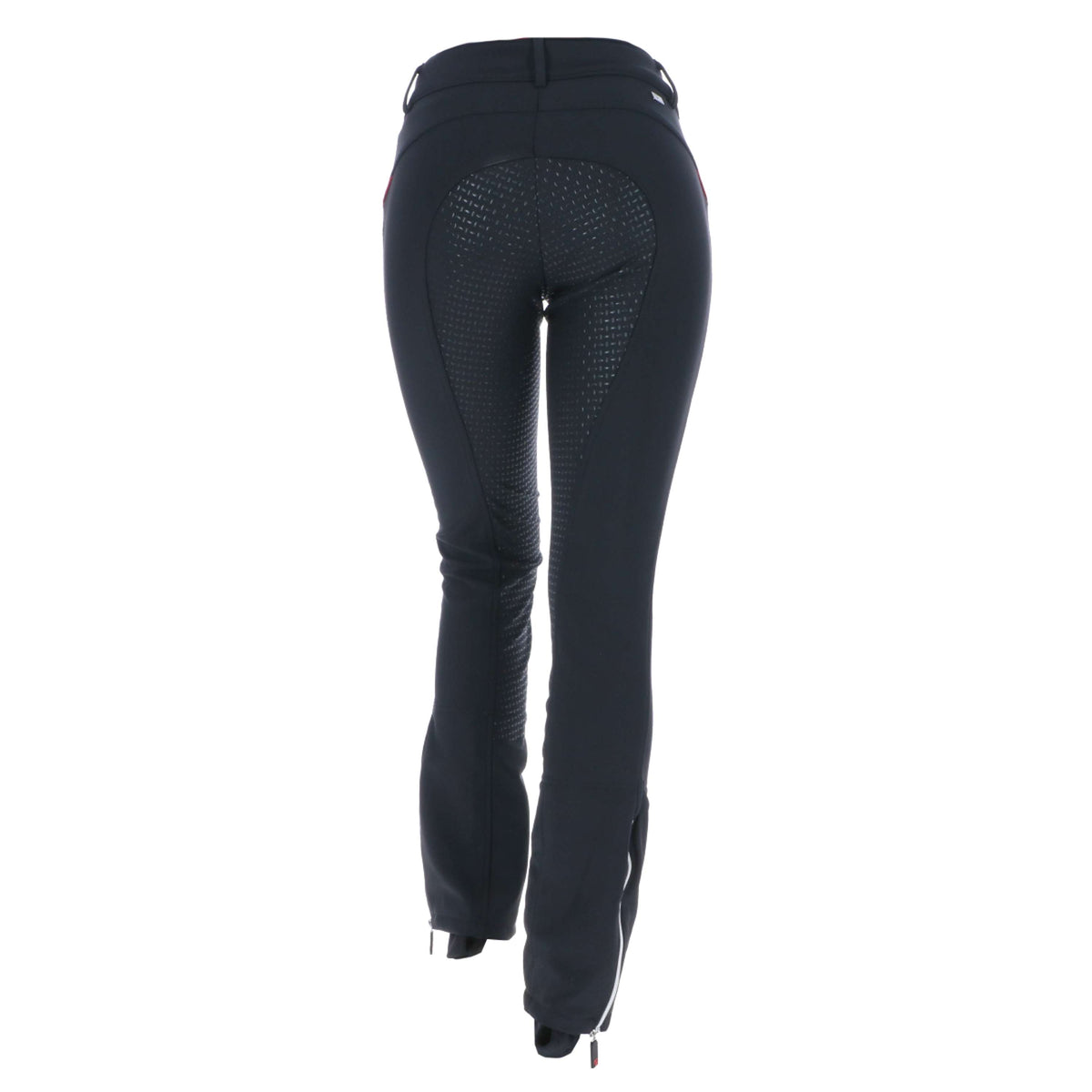 Catago Pantalones Jodhpur. Solrun Softshell Asiento de Silicona Negro