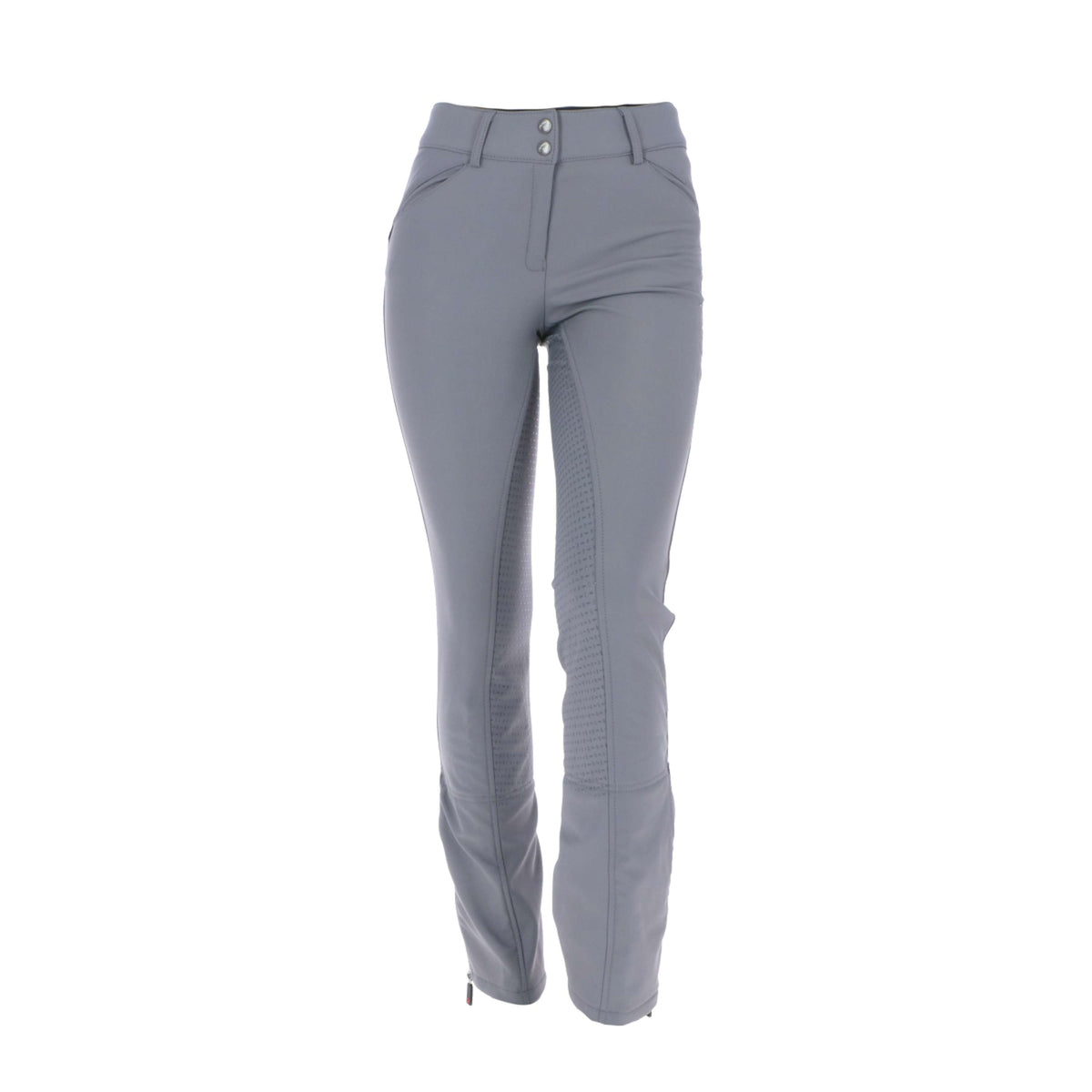 Catago Pantalones Jodhpur. Solrun Softshell Asiento de Silicona Gris