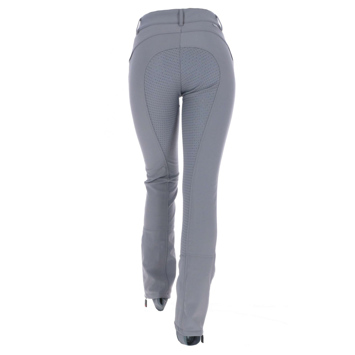 Catago Pantalones Jodhpur. Solrun Softshell Asiento de Silicona Gris