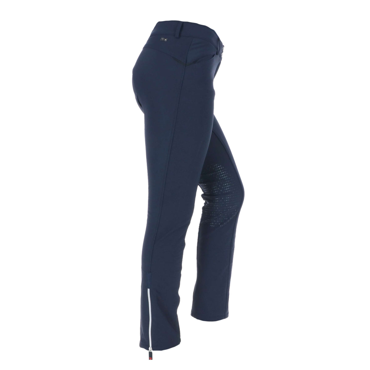 Catago Pantalones Jodhpur. Solrun Softshell Rodilleras de Silicona Marino