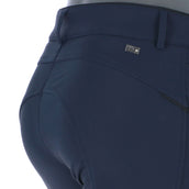 Catago Pantalones Jodhpur. Solrun Softshell Rodilleras de Silicona Marino