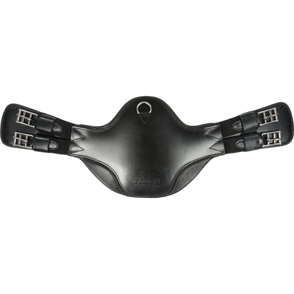 Catago Cincha de doma Cuero Negro