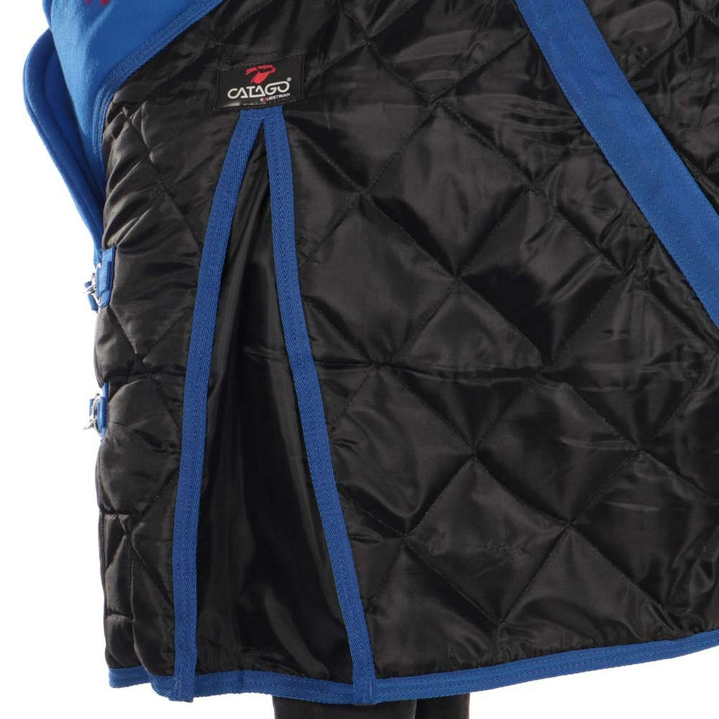Catago Manta de Establo 300g Negro/Azul