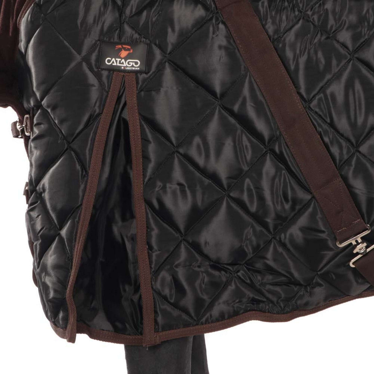 Catago Manta de Establo 500g Negro/Marrón