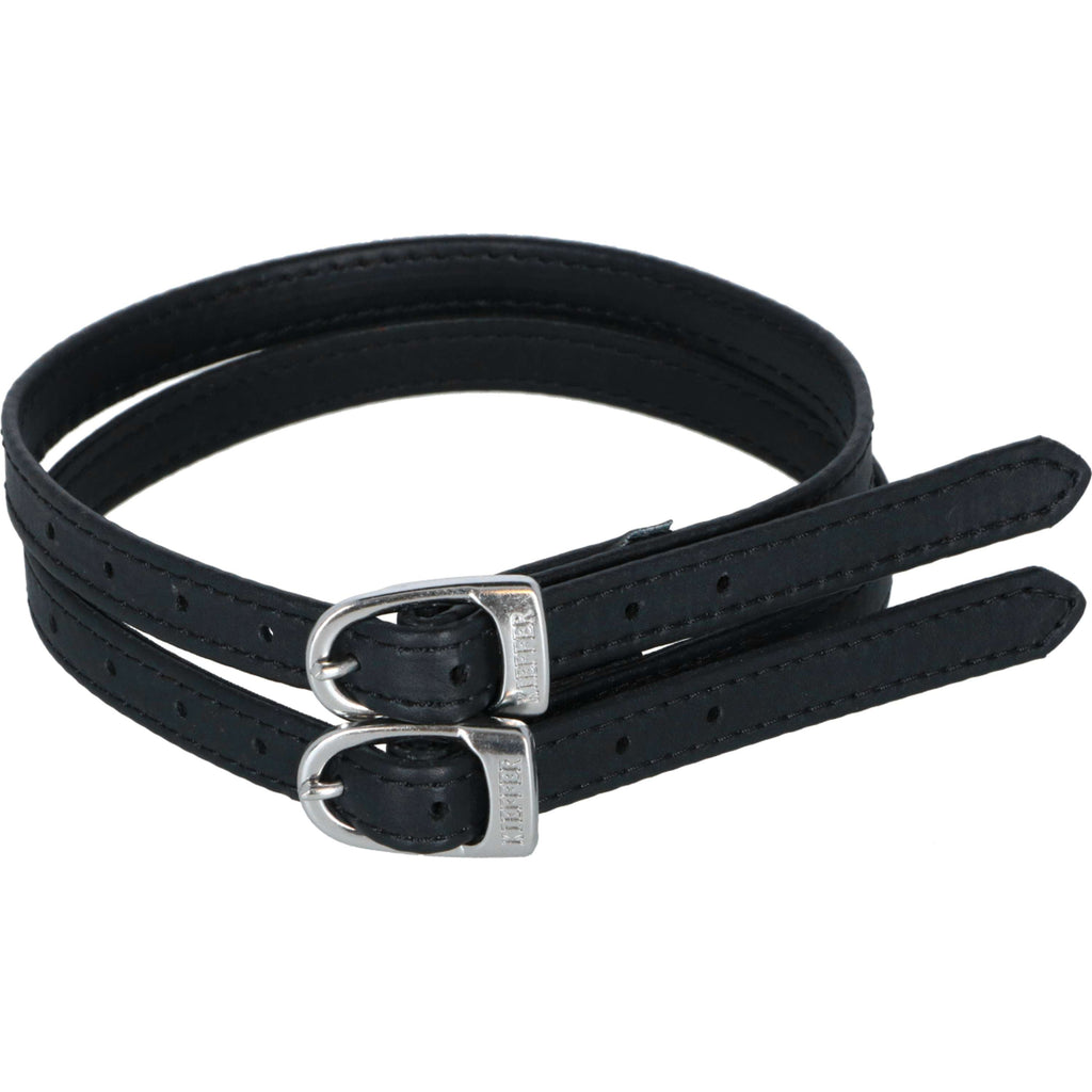 Kieffer Correas para espuelas Negro