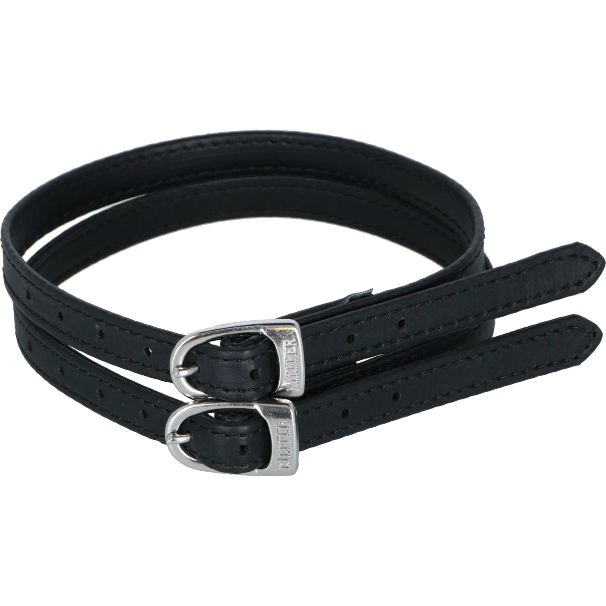 Kieffer Correas para espuelas Negro