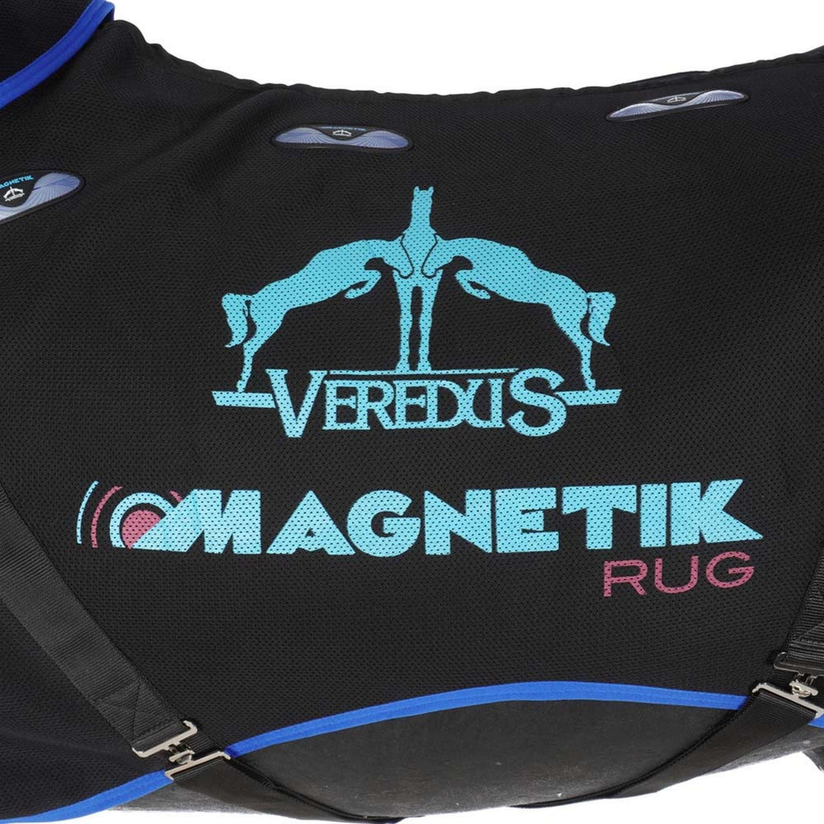 Veredus Manta Terapéutica Magnetik Rug Negro
